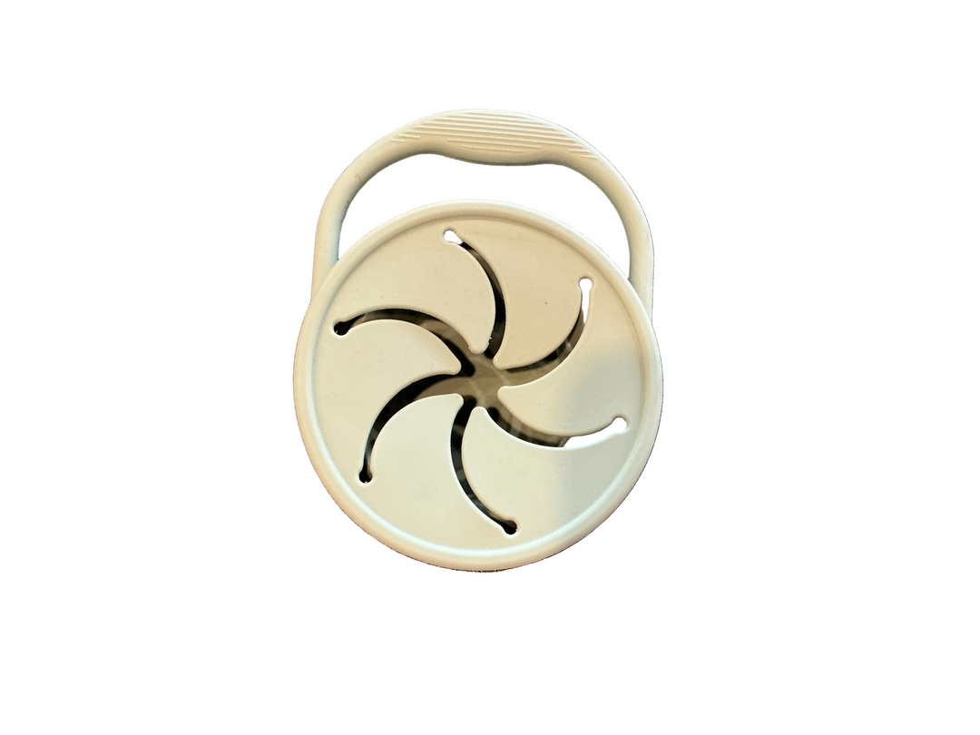 Cute baby silicone snack container