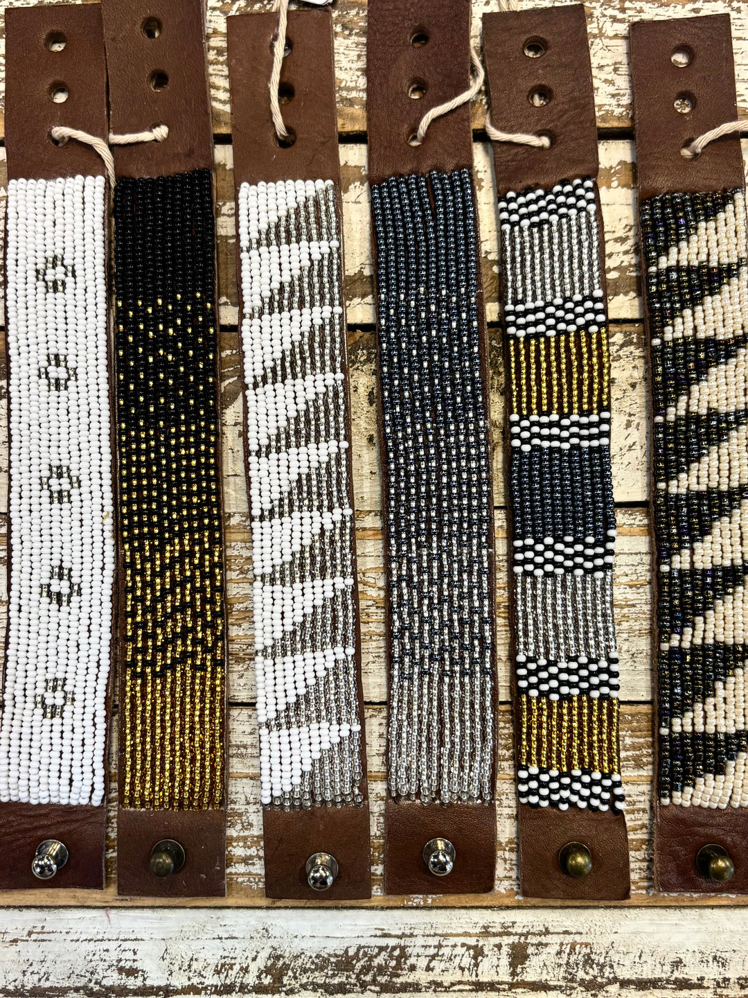 Medium Swahili Coast Beaded Cuff