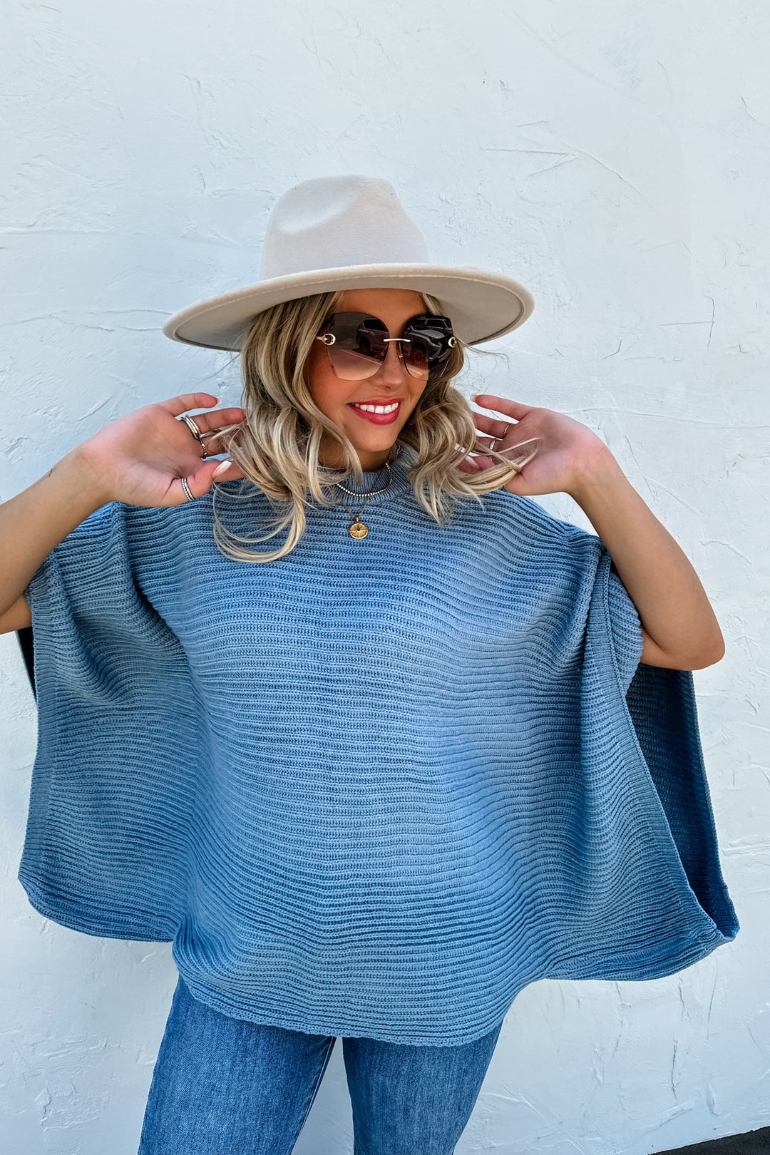 Meg Pullover Poncho