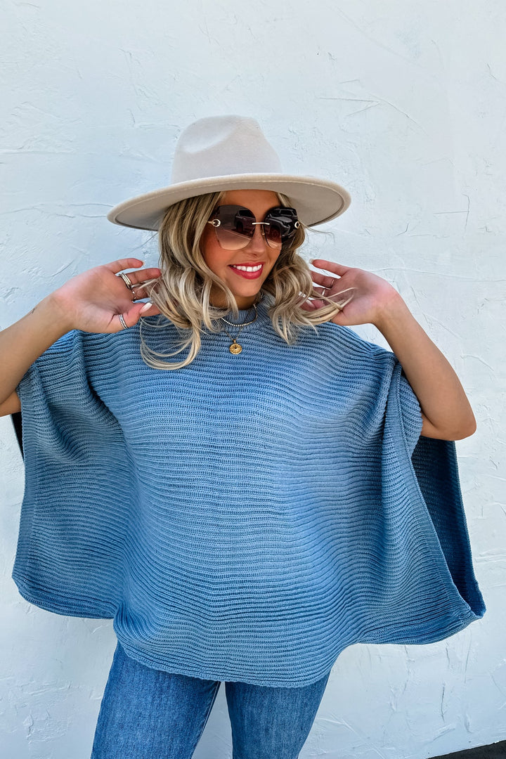 Meg Pullover Poncho