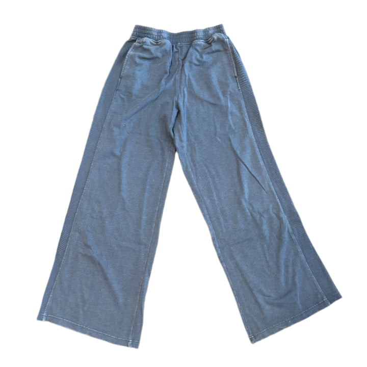 Side Ribbed Wide Leg Pants