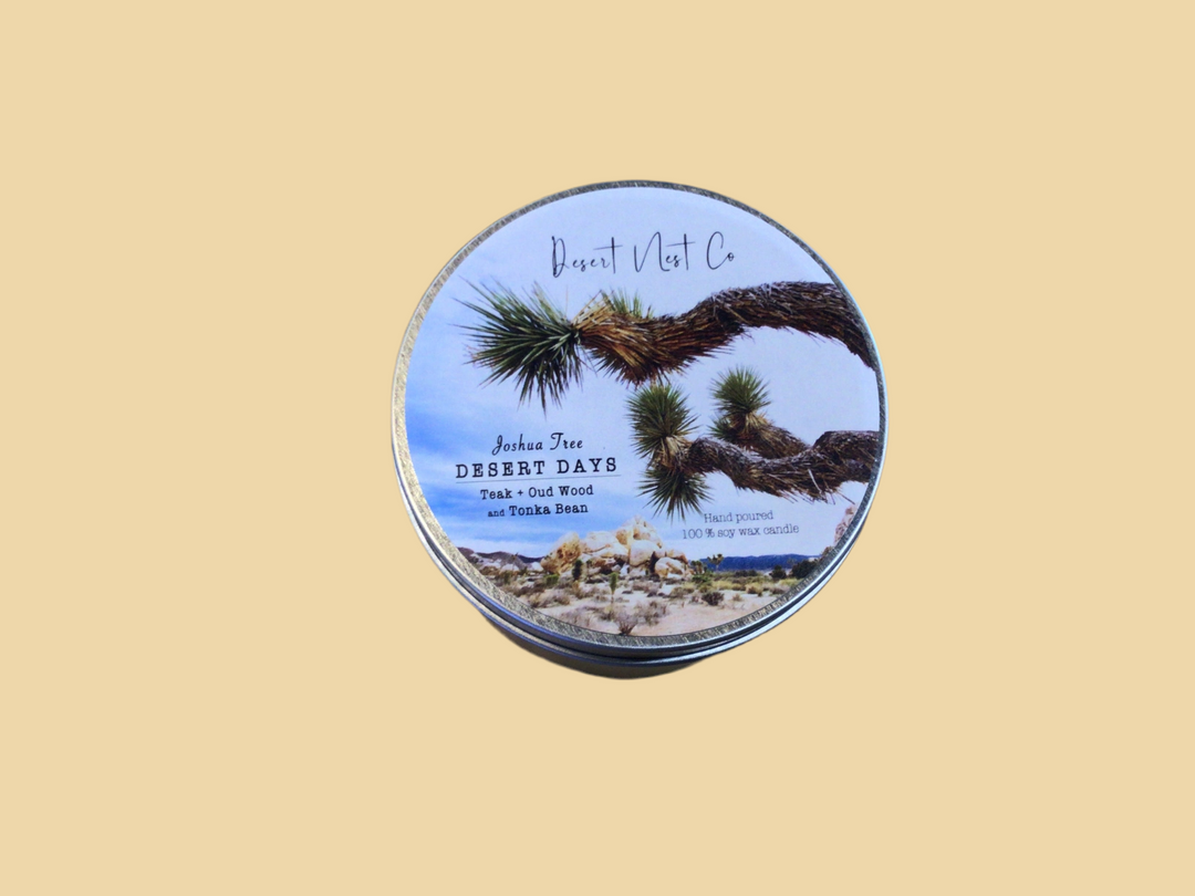 Desert Nest Co Candle Tin
