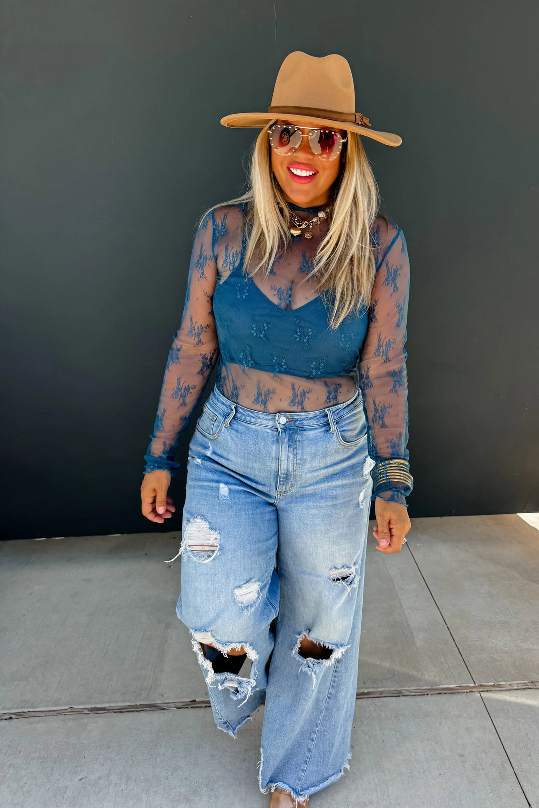 ROXY LACE TOP