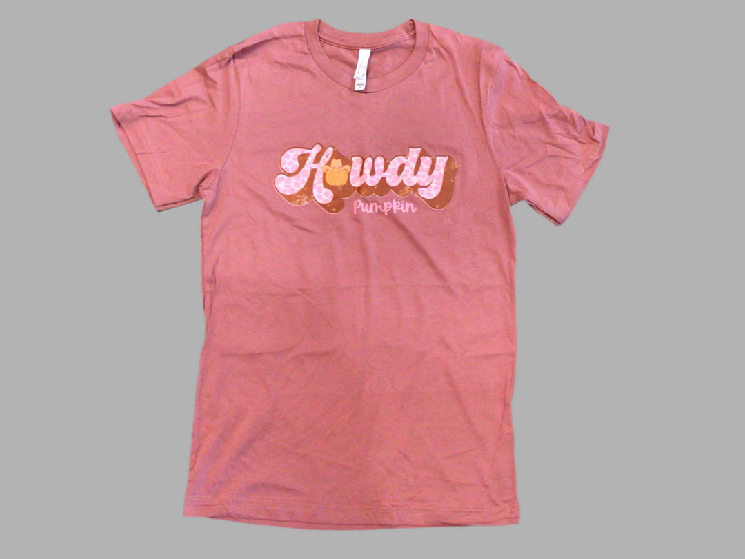 Howdy Pumpkin T Shirt