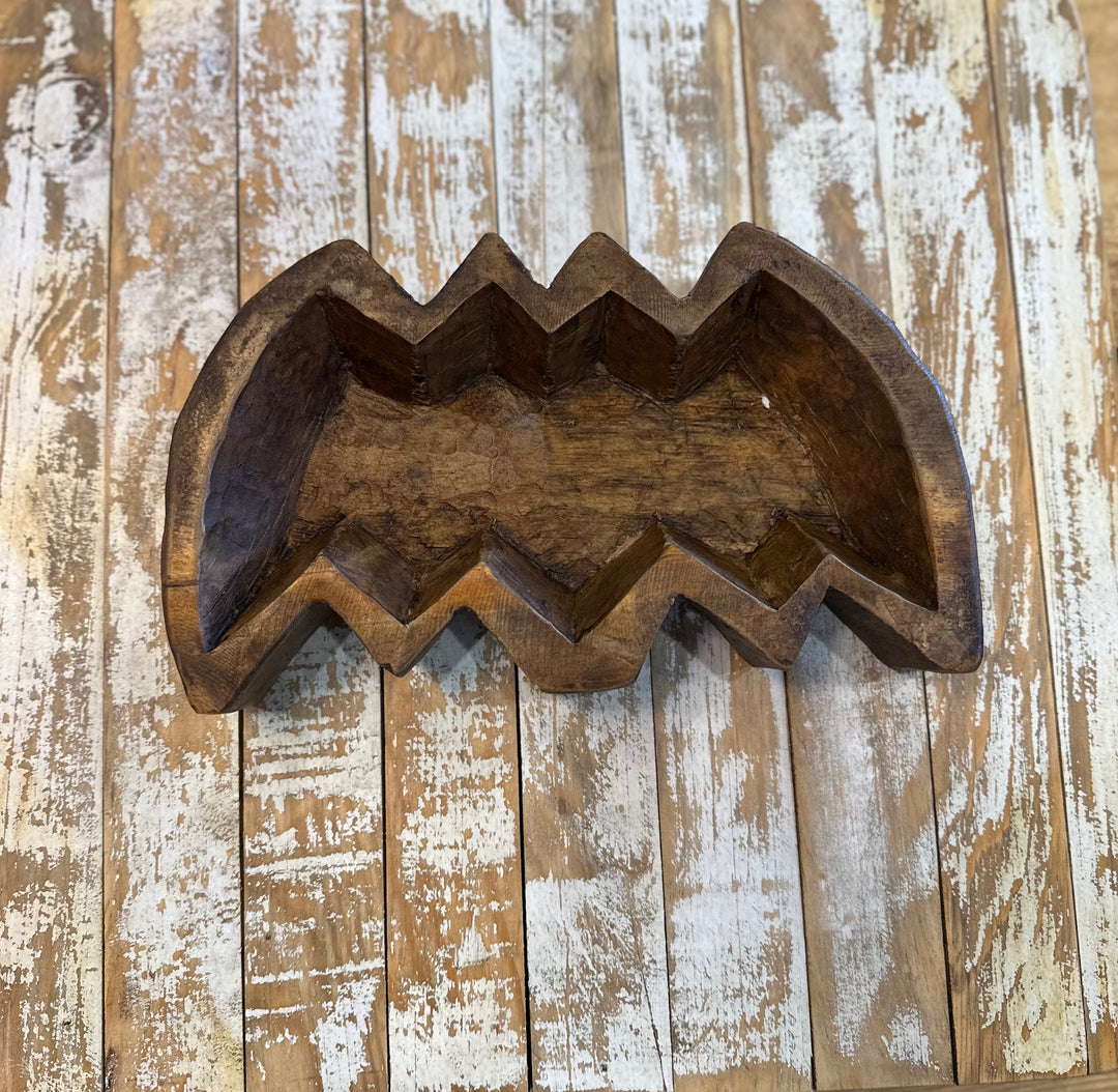 Wooden Bat Bowl