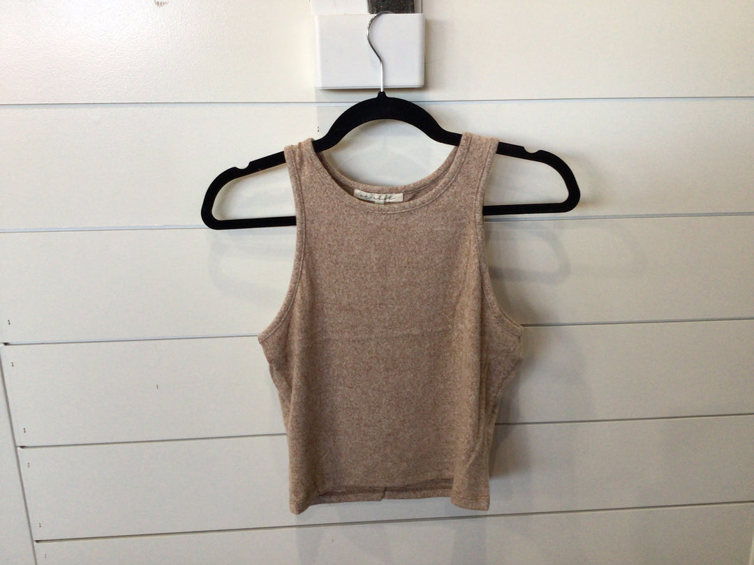 Soft Knit Crop Tank Top