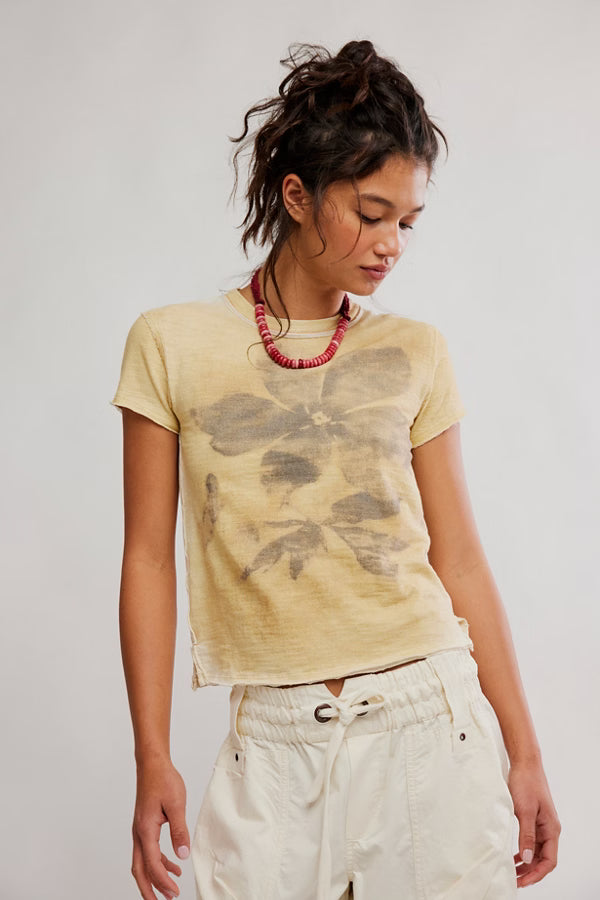 Free People Wall flower T Shirt