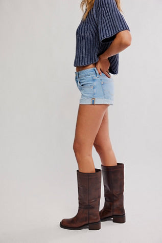 Free People Cali Cuff Shorts