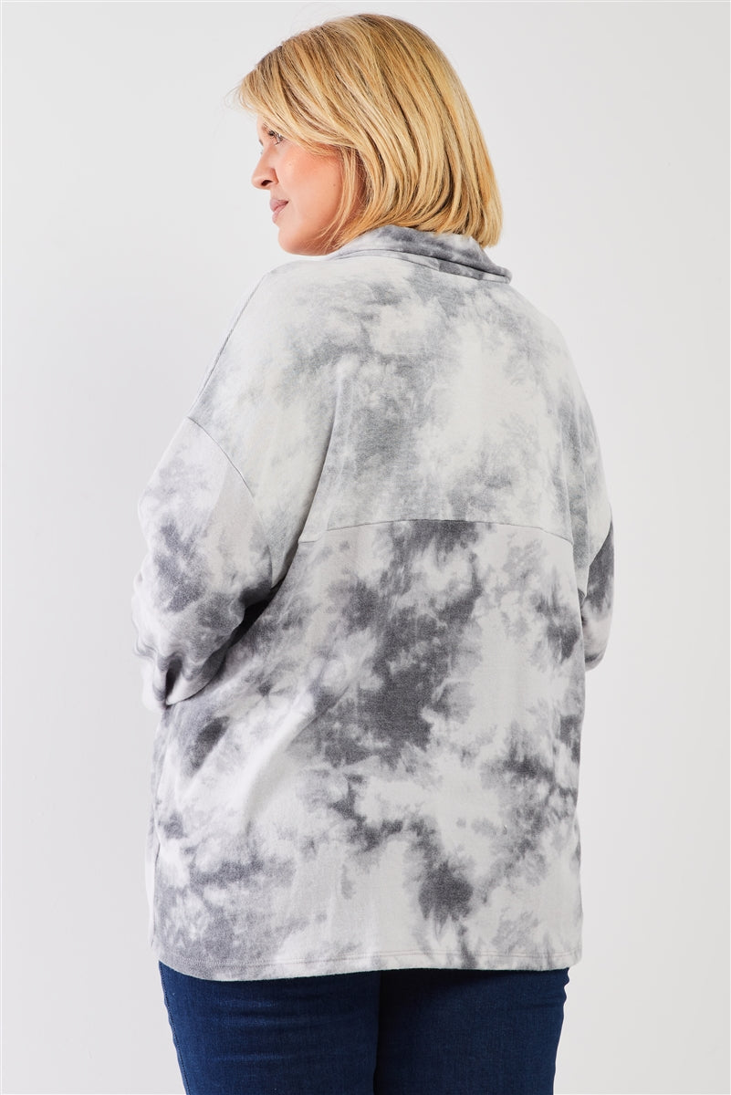 Fleece Tye-Dye Long Sleeve