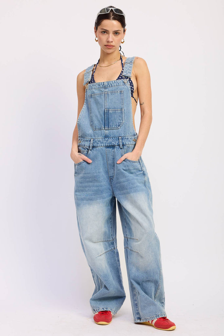 DENIM OVERALL