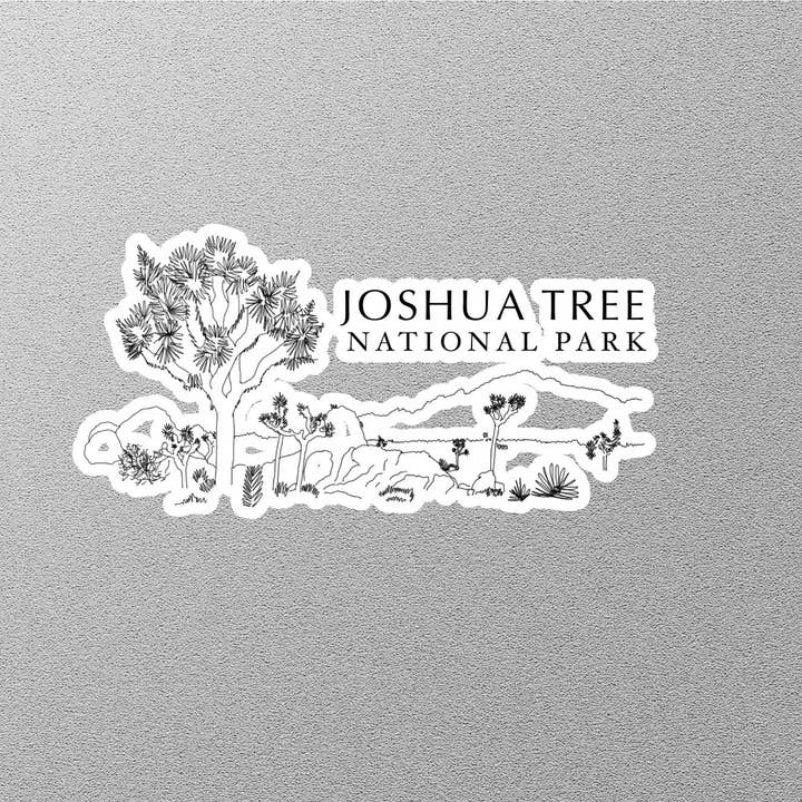 Joshua Tree Sketch Sticker