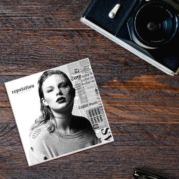 Ceramic Album Coaster