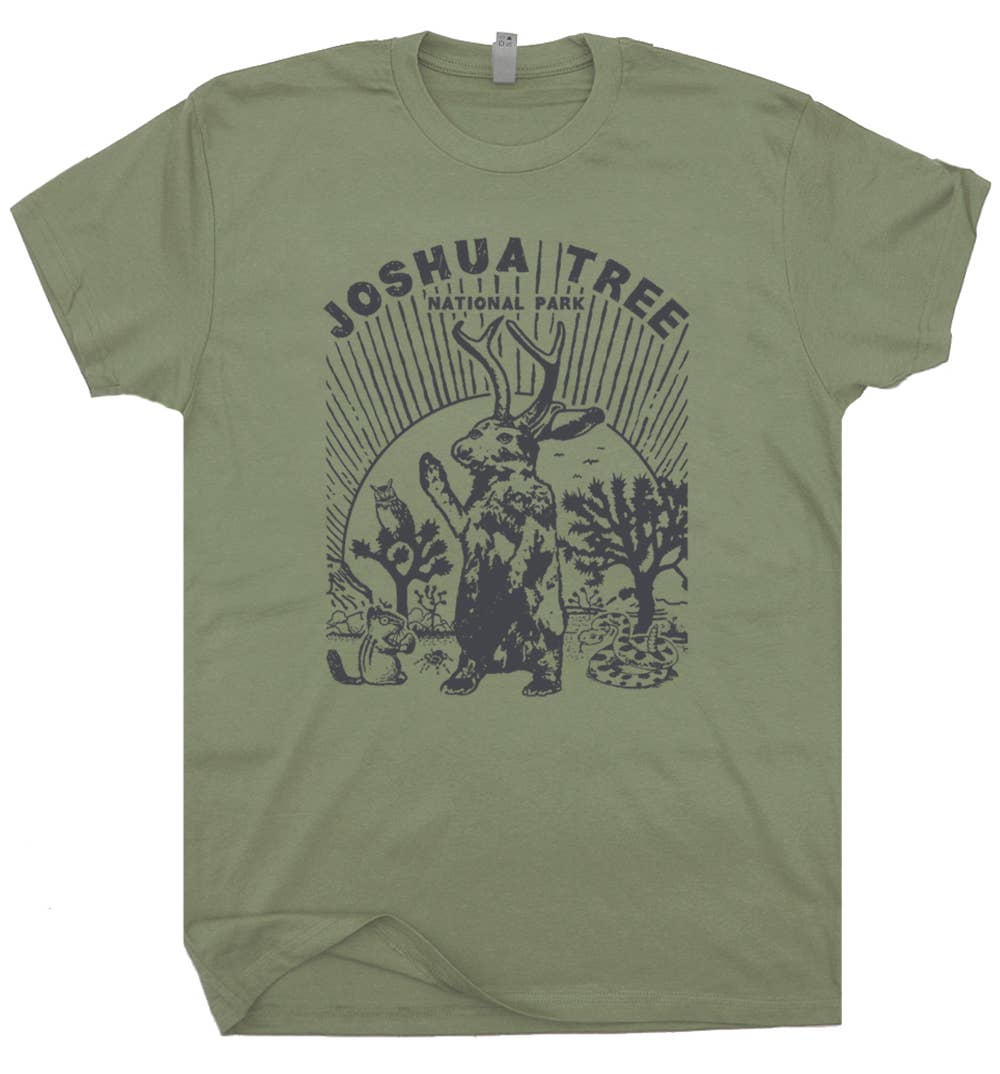 Joshua Tree Jackalope National Park T Shirt
