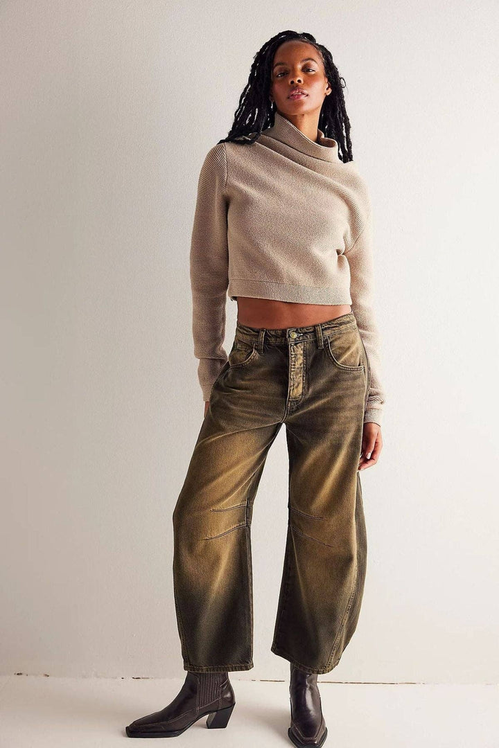 Women Casual Loose Jeans