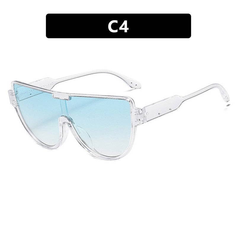 Oversized Sunglasses & Case