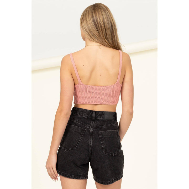 Crochet Knit Bralette