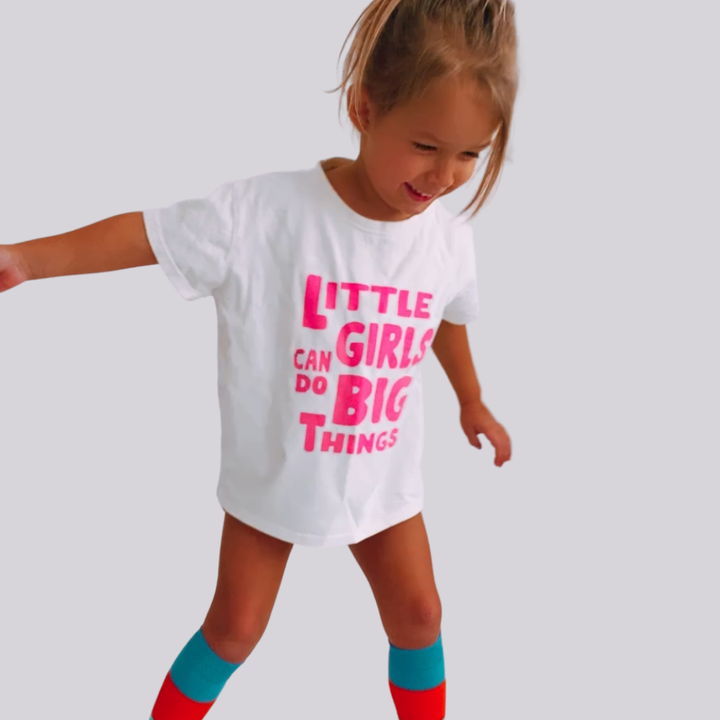 Little girls can do big things T shirt