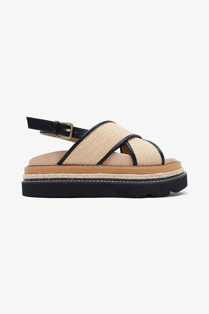 Woven Platform Sandals