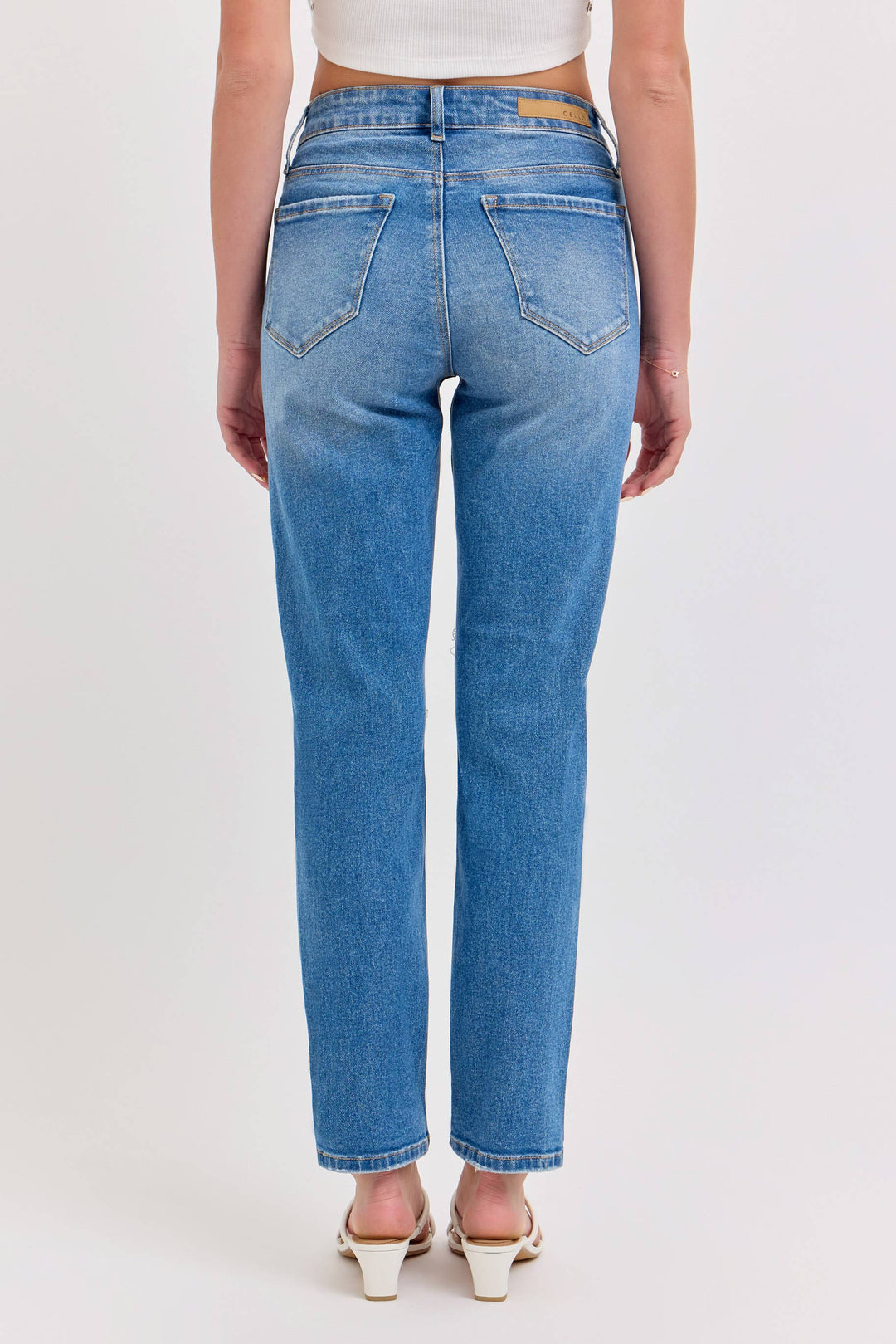 High Rise Mom Jeans