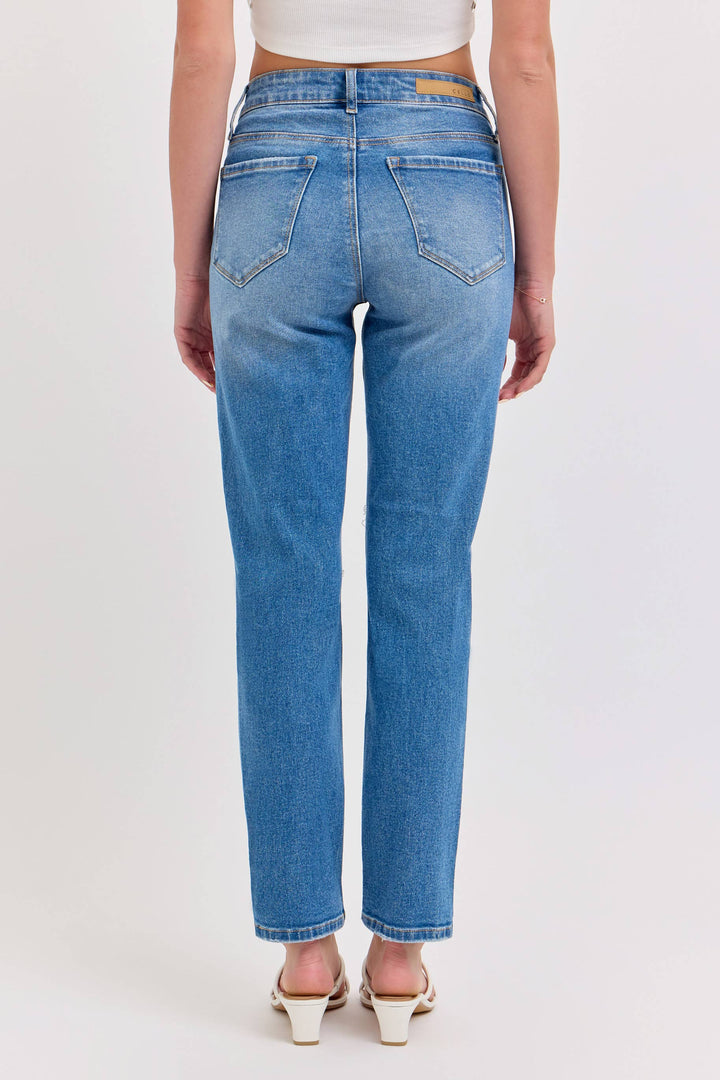 High Rise Mom Jeans
