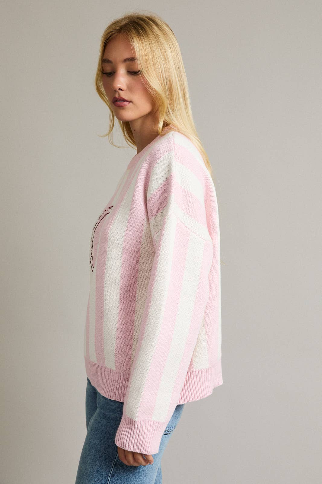 STRIPED TREE SWEATER