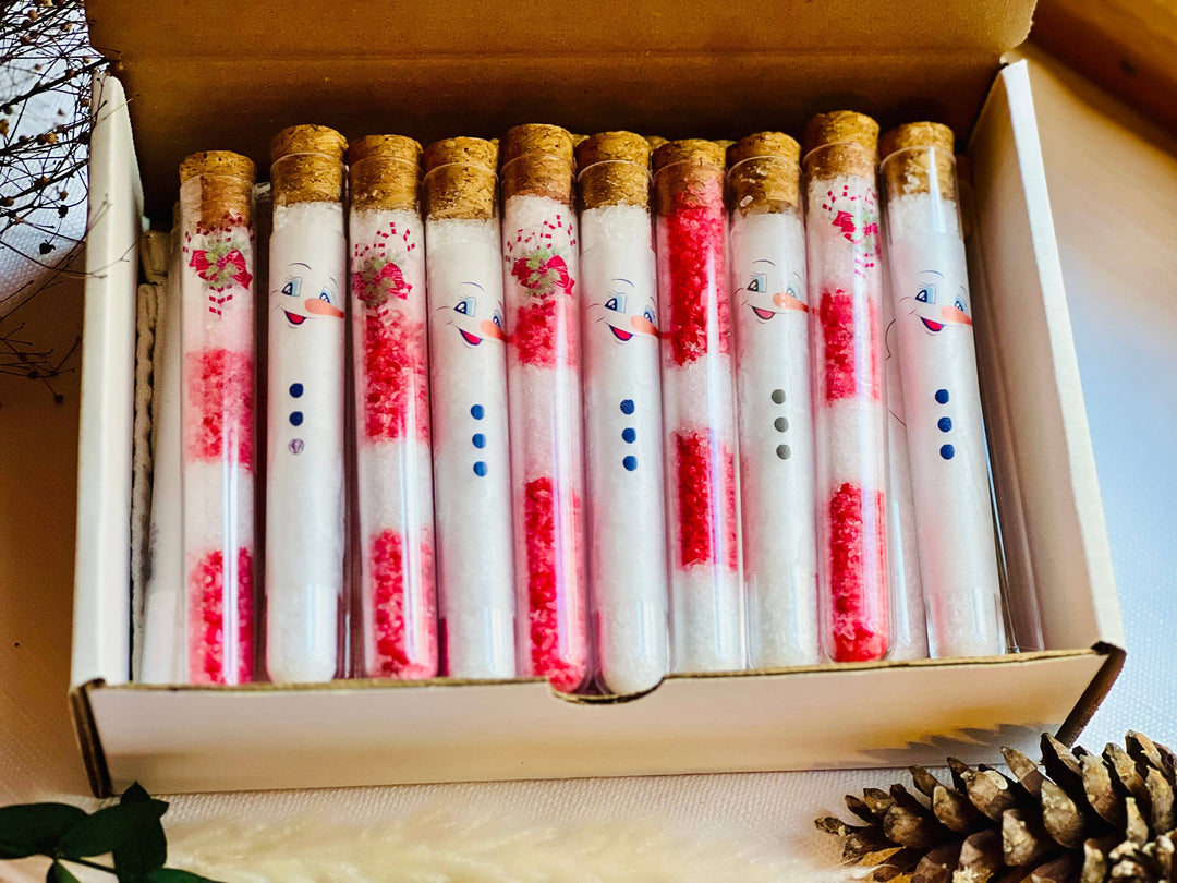 Christmas Bath Salts: Snowflake Blue