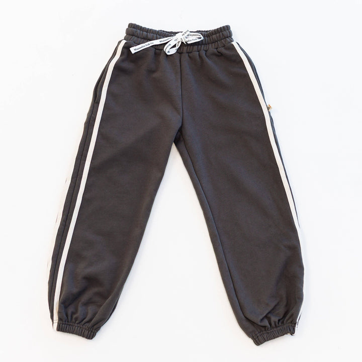 Charcoal &amp; Stripes Joggers