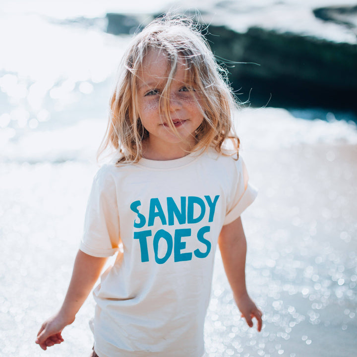 Sandy Toes Kids T shirt