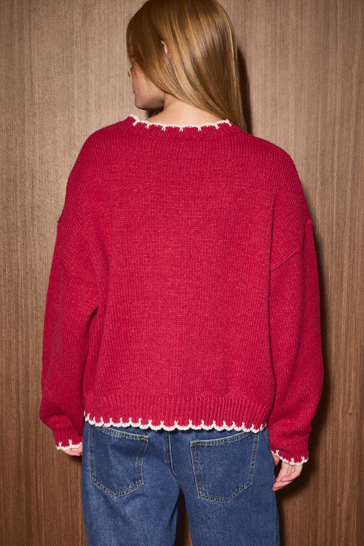 "Candy cane Sweater