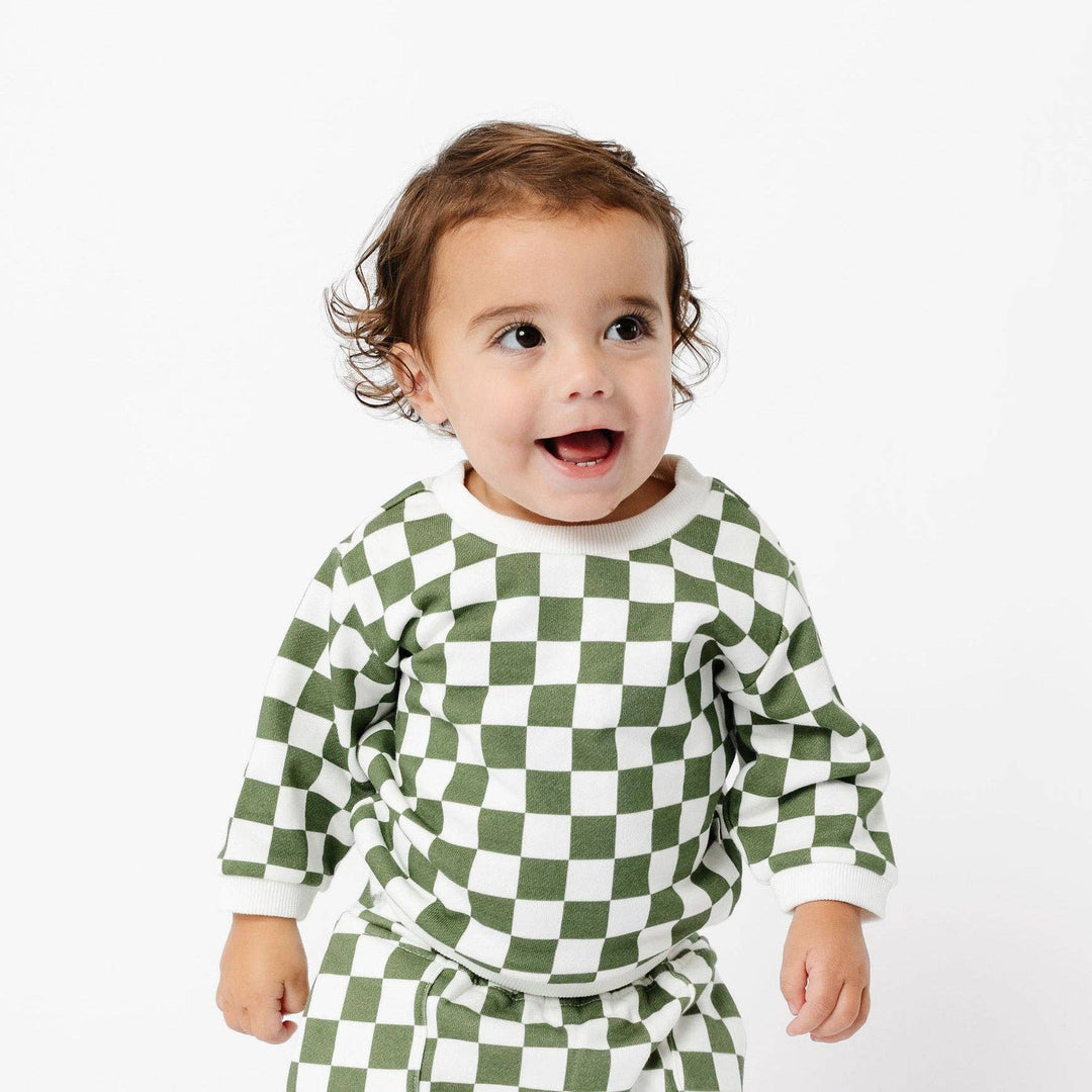 Checkered Sweatshirt