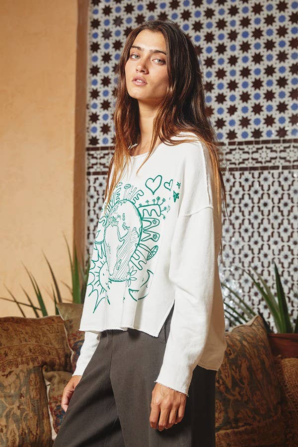 Save The Earth Long Sleeve Top