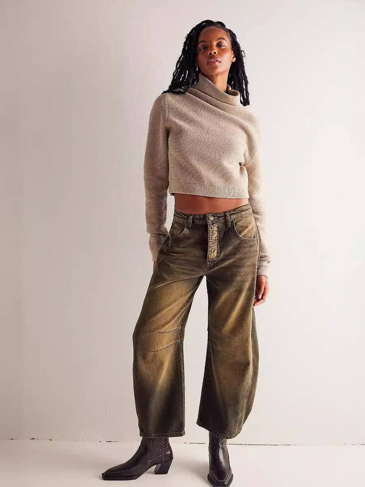 Women Casual Loose Jeans