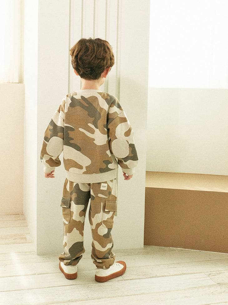Camo Fleeced Pocket Sweatpants