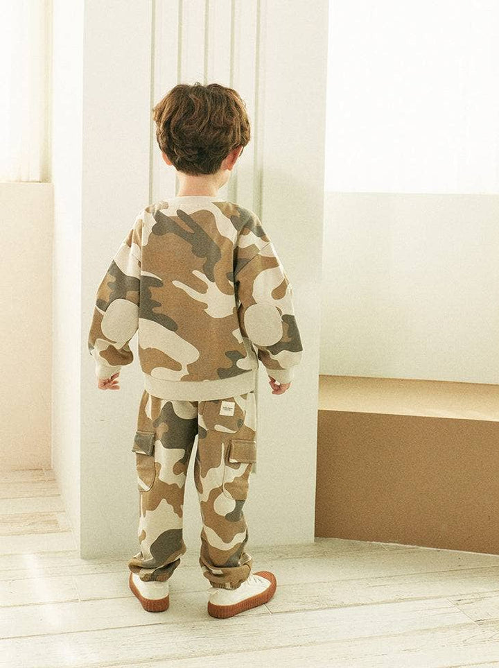 Camo Fleeced Pocket Sweatpants
