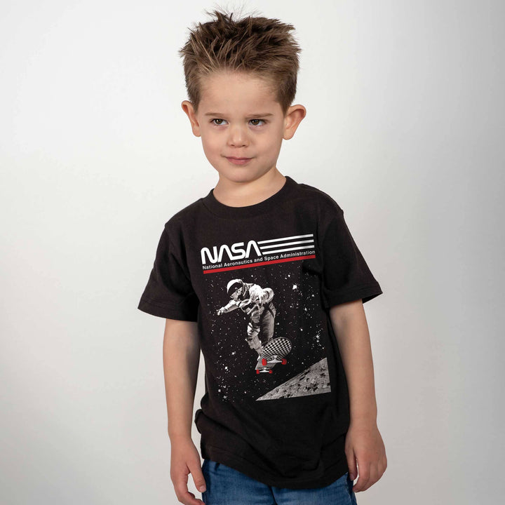 Kids NASA Skateboarder T-Shirt