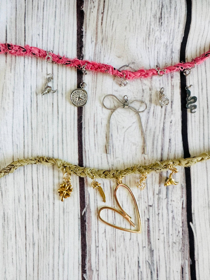 Charm Bar Bandana Bracelets