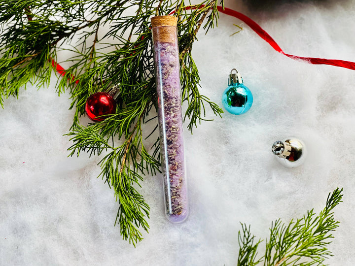 Christmas Bath Salts: Snowflake Blue