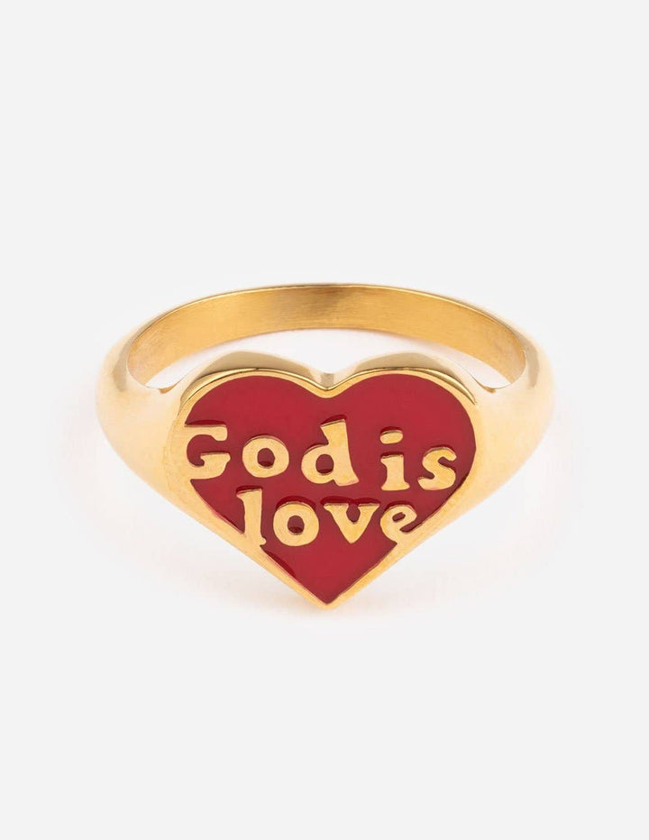 God Is Love Ring