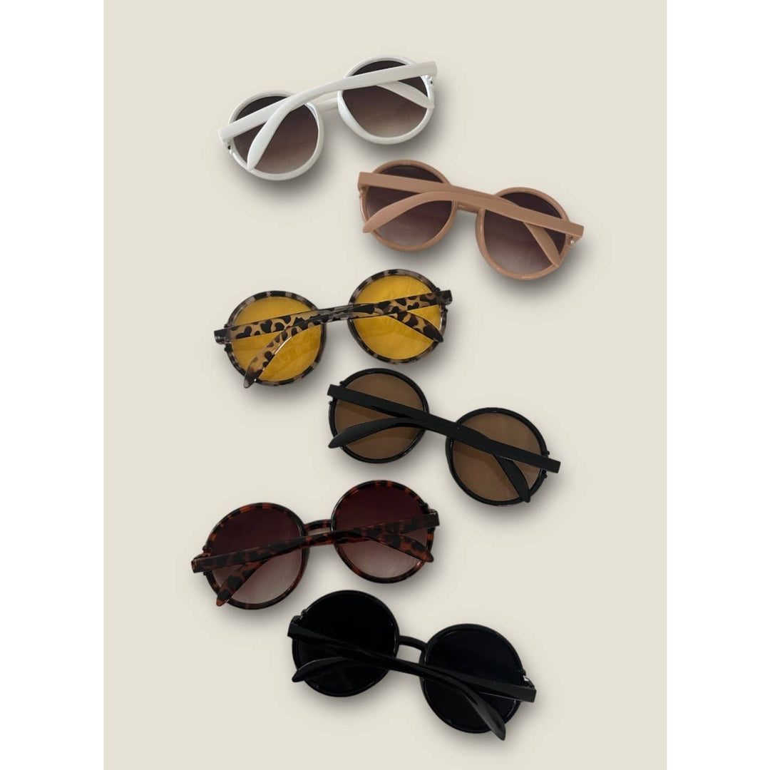Adults Owl Round Sunglasses UV 400