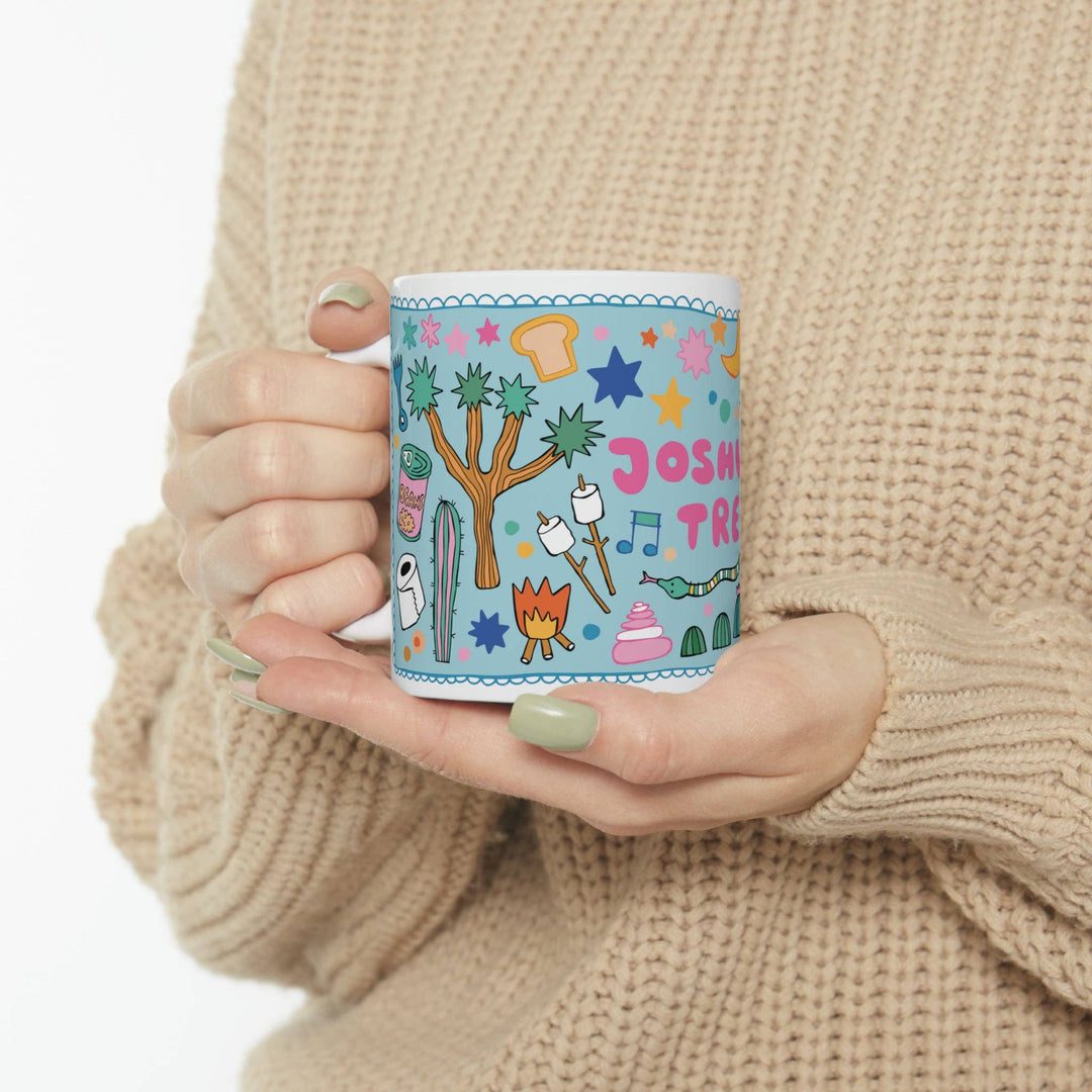 Joshua Tree Mug (11oz, blue)