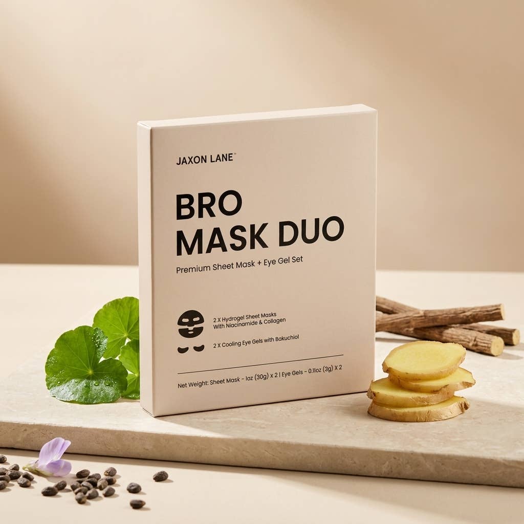 Face Mask &amp; Eye Gel Set for Men