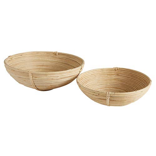 Cane Bowls Set of 2