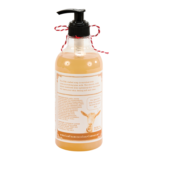 HONEY APRICOT GOAT MILK LIQUID HAND SOAP 15.5oz