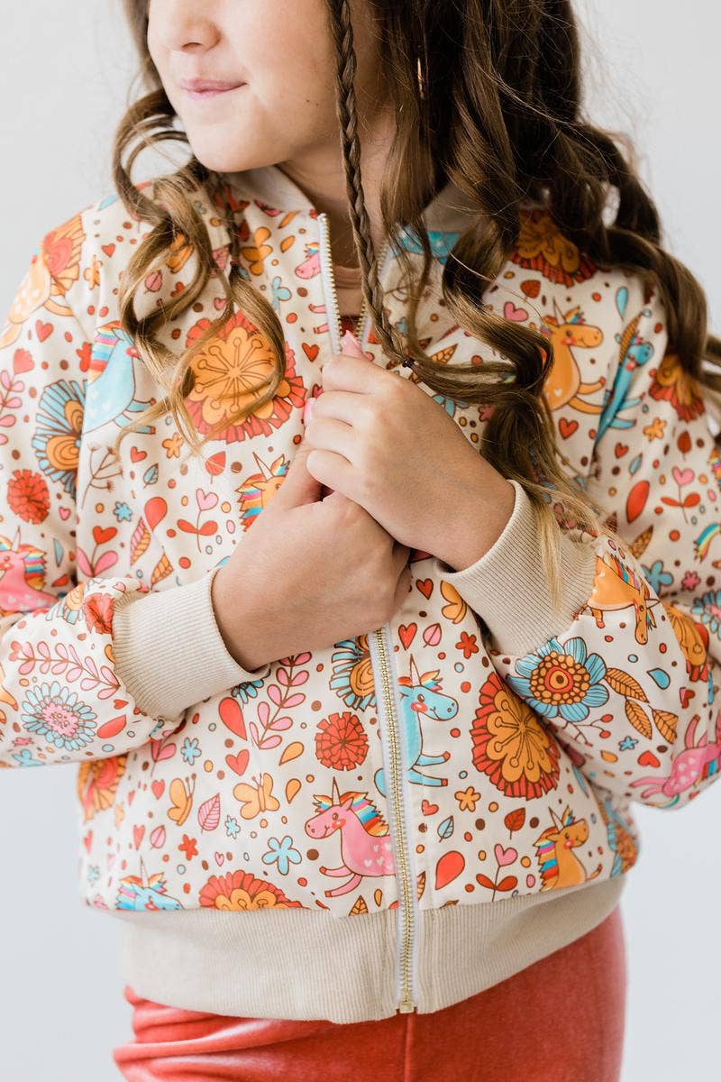 Retro Unicorns Jacket