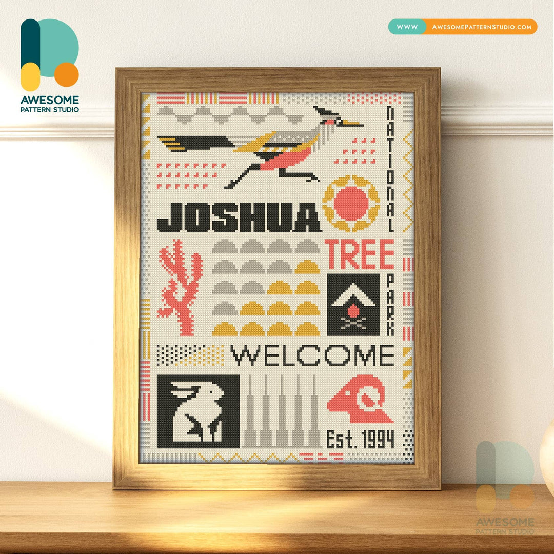 Joshua Tree, Diamond Painting Kit