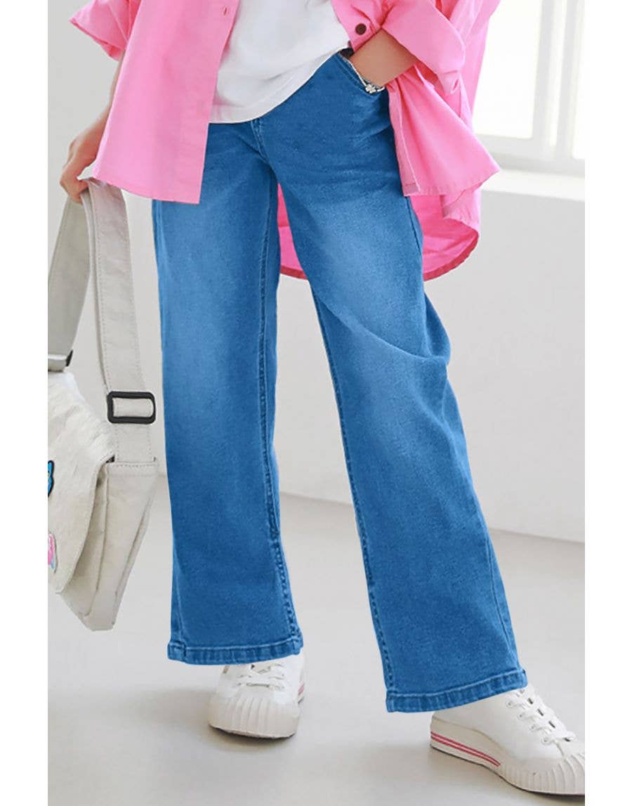 Premium Wash Relaxed Fit Denim Jean
