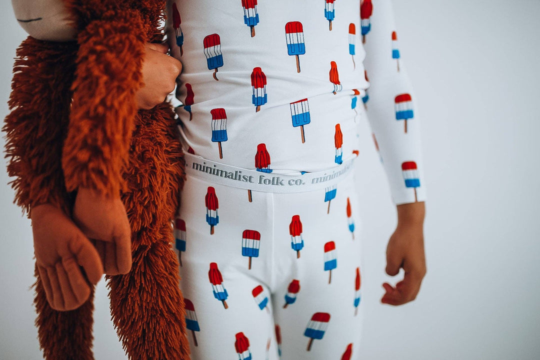 patriotic popsicle 2 Peice Pajamas