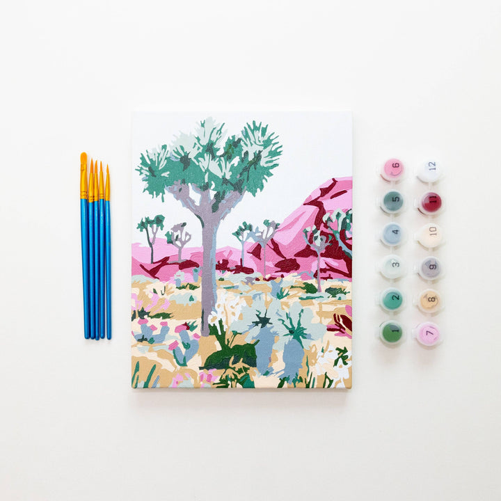 Joshua Tree by Day  Paint by Numbers Framed Mini