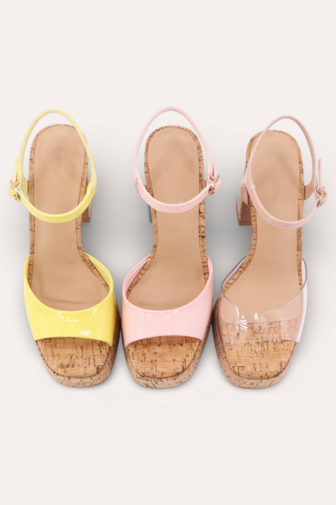 CORK BOTTOM PLATFORM SANDAL