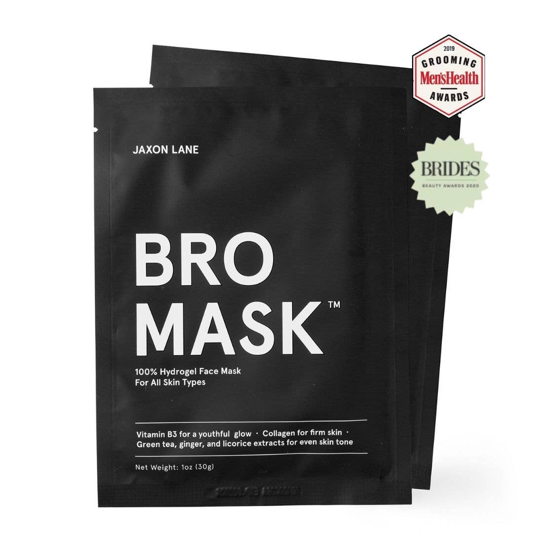 Hydrogel Face Mask for Men - 4-Pack Masks